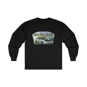 R33 Nissan Skyline GT-R Ultra Cotton Long Sleeve Tee